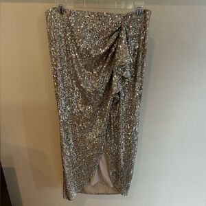 Sparkle skirt from express